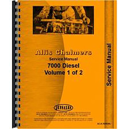 Service Manual Made Fits Allis Chalmers AC Tractor Model 7000 -  AFTERMARKET, RAP66169